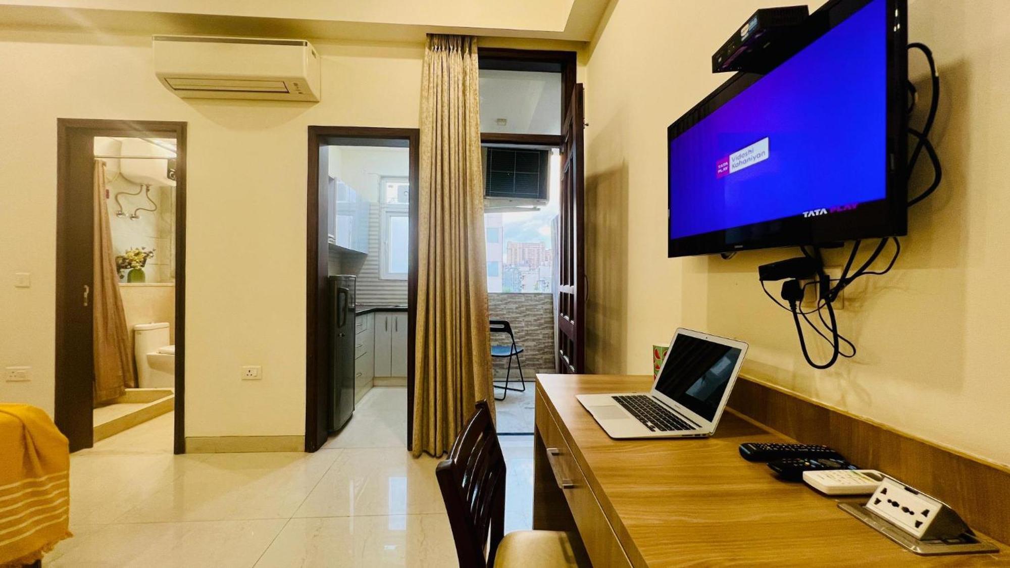 Bluo Studio2 Golf Course Road - Gym, Terrace Garden 구르가온 외부 사진