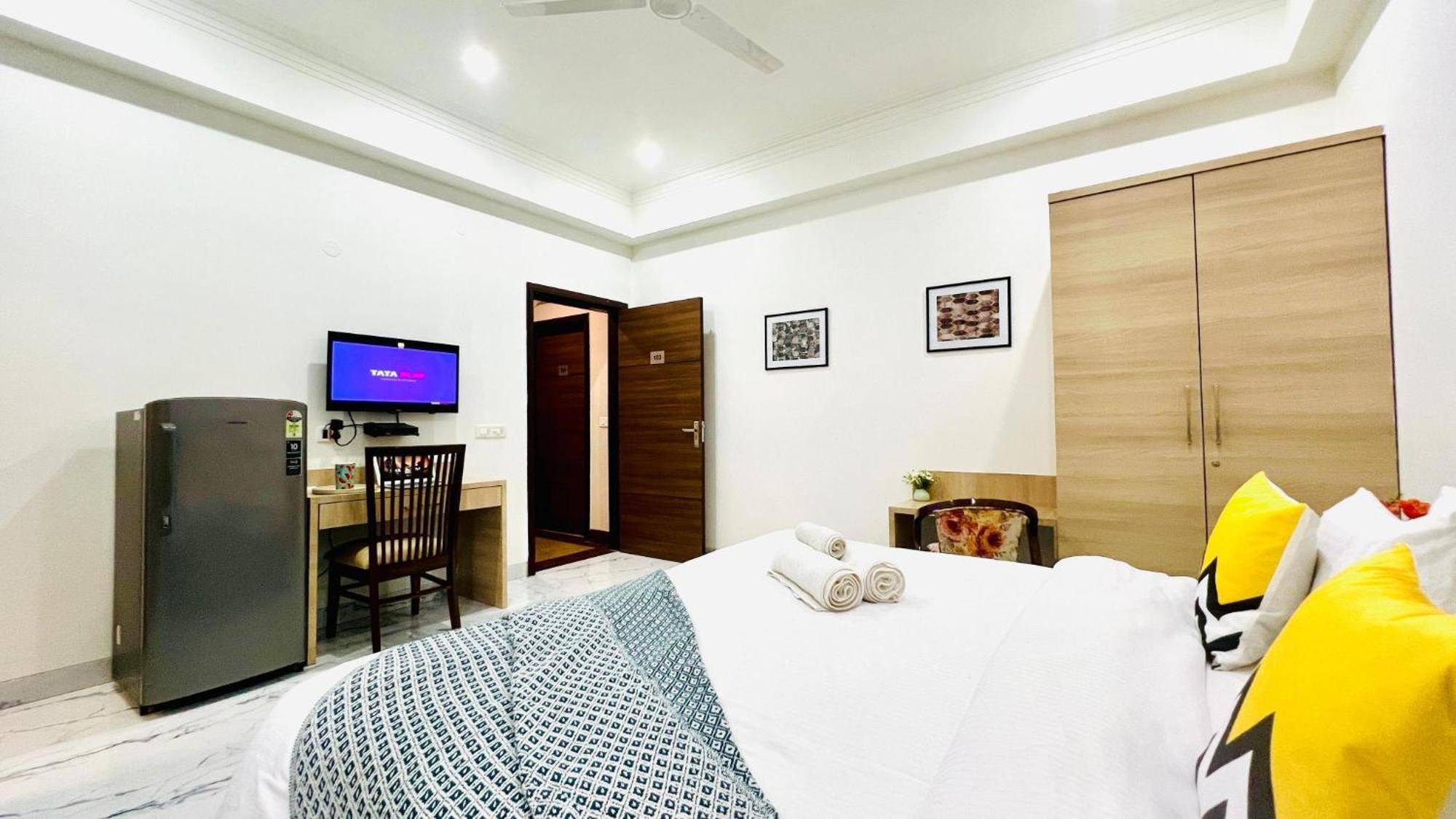 Bluo Studio2 Golf Course Road - Gym, Terrace Garden 구르가온 외부 사진