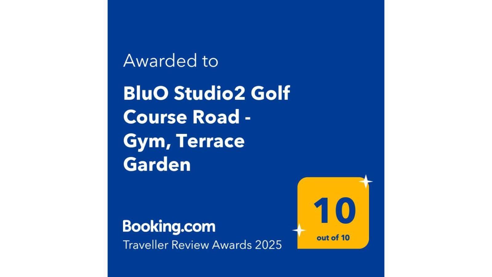 Bluo Studio2 Golf Course Road - Gym, Terrace Garden 구르가온 외부 사진